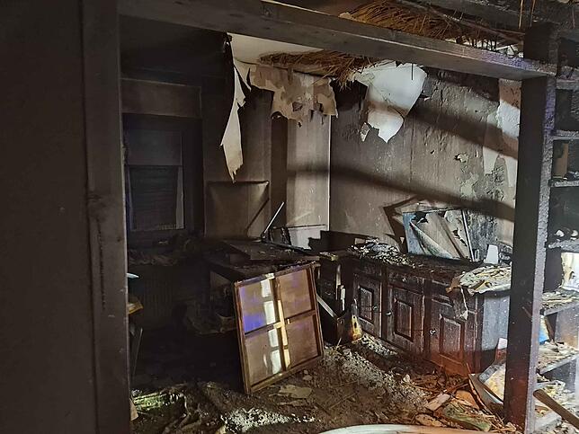 Bild 2: Wohnungsbrand in Grießen – das sind die Bilder