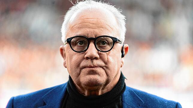Fritz Keller, Präsident des Deutschen Fußball-Bundes (DFB), hier bei der partie zwischen dem SC Freiburg und Fortuna Düsseldorf. Keller ...
