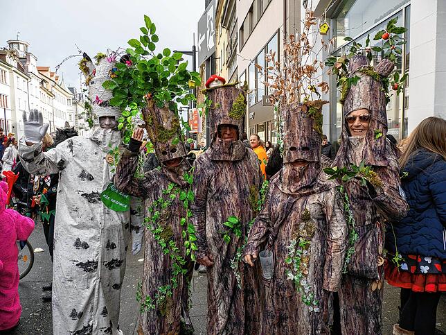 Bild 6: Verrückt und wild! Die kreativsten Kostüme bei der Fasnacht 2024