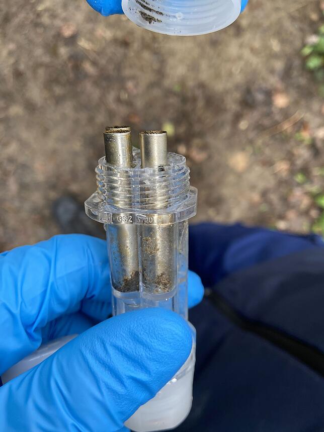 Bild 2: Polizei findet Sprengkapseln und Munition im Rhein bei Laufenburg