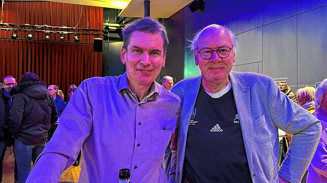 Volker Nell (59 Jahre) und Hans-Peter Sortich (75) (von links)