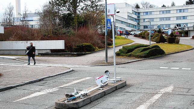 Das Kennzeichenerkennungssystem an der Ein- und Ausfahrt des Parkplatzes beim Schwarzwald-Baar-Klinikum in Donaueschingen ist seit dem ...