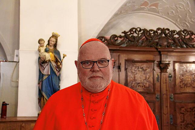 Er übernahm kurzfristig: Reinhard Kardinal Marx.