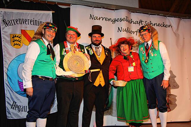Bild 24: 100 Jahre Narrengesellschaft Schnecken Nußdorf: Höhepunkt des Jubiläums