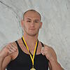 Der Blumberger Boxer Christian Fischer wurde bei den U22 Meisterschaften bis 91kg in Rostock deutscher Vizemeister. Bild: Hans Herrmann
