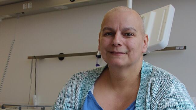 Michaela Meyer feiert Weihnachten im Krankenhaus. Vor sieben Wochen wurde bei ihr Leukämie diagnostiziert und seither durfte sie das ...