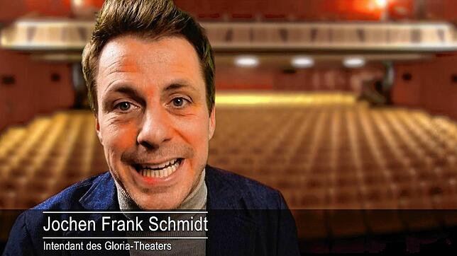 Jochen Frank Schmidt in seinem Videoauftritt.