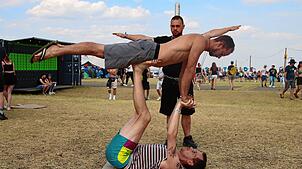 Bild : Skurril, bunt und kurios: So kreativ war das Festival