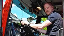 Der neue Mann am Steuer: Christian Siebold ist seit Januar 2025 Gesamtkommandant der Freiwilligen Feuerwehr Bad Säckingen.