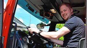 Der neue Mann am Steuer: Christian Siebold ist seit Januar 2025 Gesamtkommandant der Freiwilligen Feuerwehr Bad Säckingen.