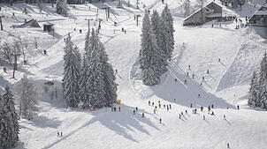 Wintersport auf dem Feldberg – Symbolbild