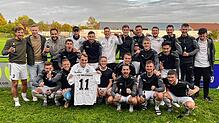Die Hilzinger Mannschaft um Marcel Bohnenstengel.