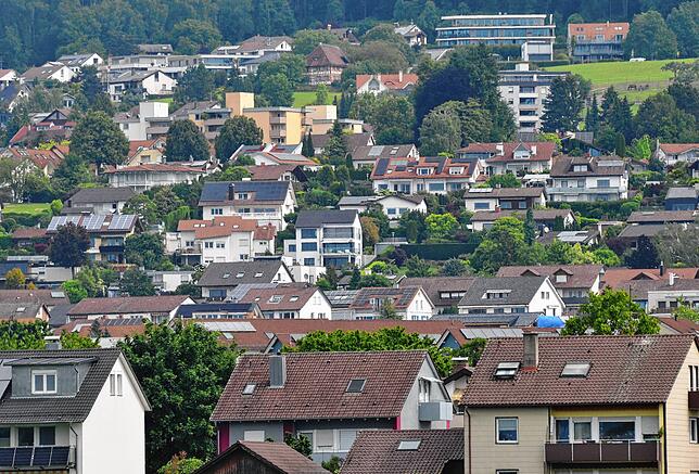 Die kommunale Wärmeplanung teilt die Stadt in verschiedene Gebäudecluster ein.