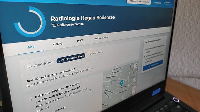 Die Radiologische Gemeinschaftspraxis Hegau Bodensee nutzt für die Terminvergabe das bekannte Onlineportal Doctolib. Während ...