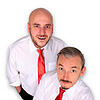 Das Duo Sebastian Schnitzer (rechts) und Fabian Huger präsentieren scharfe Jazzcomedy aus dem Schwarzwald auf hochdeutsch. Auf höchst ...