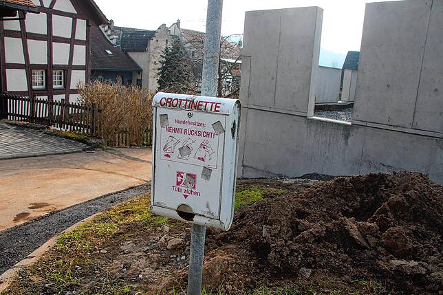 Vor Jahren wurde der Tütenspender in der Eberfingerstraße/Kreuzung Höllweg in Stühlingen privat finanziert. Die ...