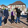 Simon Pfluger, Kerstin Mock, Susanne Schwaderer und Hauke Frenzel (von links) von der Markdorfer CDU bei der Übergabe der ...