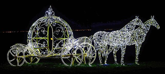 Die Cinderella-Kutsche &ndash; eines der beliebtesten Fotomotive.