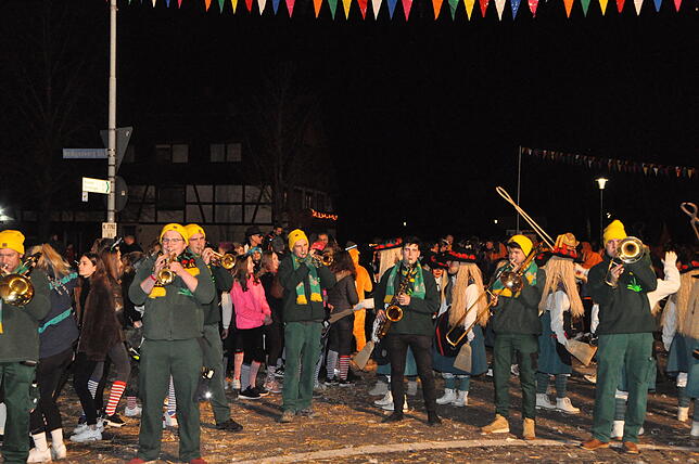 Bild 14: Bilder vom 16. Nachtumzug des Narrenverein Moschtobst in Ahausen