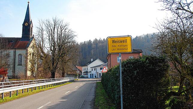 Im Winter ist es im kleinen, nur rund 230 Einwohner zählenden Weisweil ganz besonders still.