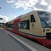 Das Seehäsle am Bahnhof in Stockach im September 2021.