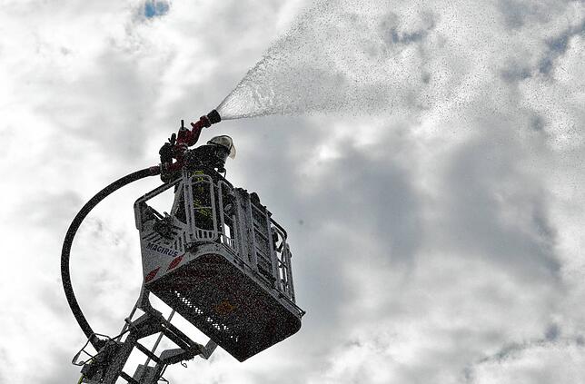 Bild 6: Die besten Bilder der Jahreshauptübung der Freiwilligen Feuerwehr Markdorf – Teil 1