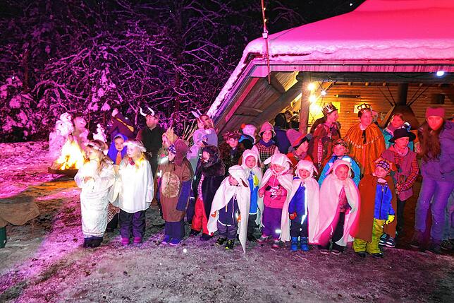 Bild 14: Waldweihnacht der Kolpingsfamilie