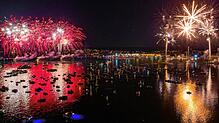 Trotz Klimaschutz-Debatten: Beim Seenachtfest wird es am 12. August 2023 ein Gemeinschafts-Feuerwerk mit den Schweizer Nachbarn geben.