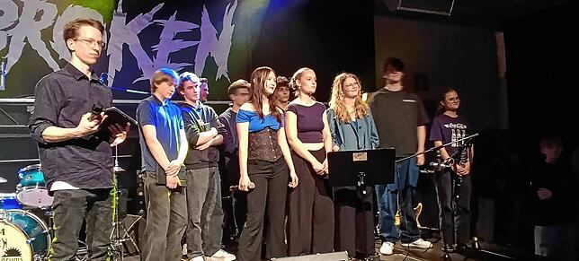 Bild 29: Bilder vom Schüler-Bandcontest in der Lauffenmühle