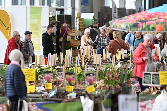 In Halle A5 kommen Gartenliebhaber ganz auf ihre Kosten.