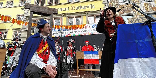 Unverhoffte Fürsprecherin: Die SPD-Bundestagsabgeordnete Lina Seitzl trägt als Zeugin dazu bei, dass die Guillotine eine Drohkulisse bleibt.