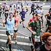 Bettina Steidle (links vorne, winkend im blauen T-Shirt) gewann über ZF einen Startplatz für den Berlin Marathon im September 2019. ...