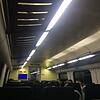 Der neue Triebwagen der Deutschen Bahn auf der Hochrheinbahn von innen.