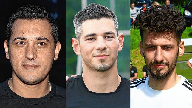 Drei Neue: Die neu gegründete SG FC Wehr-Brennet meldet den Zugang von Ersin Durmaz, Giuseppe Riina und Ersin Demircan (von links) zur ...