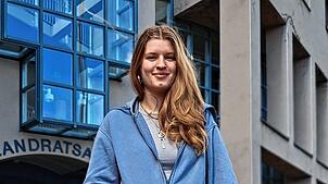 Paulina Bongartz (17) engagiert sich als Kreisjugendrätin.