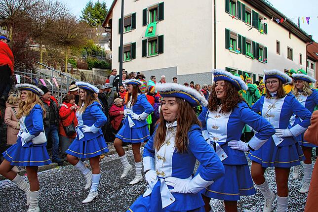 Bild 6: Bilder vom Umzug beim 35. Schlüchttalnarrentreffen &ndash; Teil 2