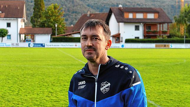 Fühlt sich wohl im Klettgau: Trainer Thomas Schäfer (51) verlängert beim FC Geißlingen bis Sommer 2024.