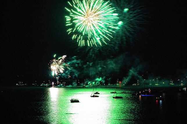 Bild 19: Bilder vom Seehasenfest-Feuerwerk 2022