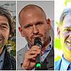 Die Kandidaten für das Amt des Bürgermeisters in Überlingen (von links): Thomas Kölschbach, Stefan Auer und Matthias Längin.
