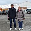 Sie passen sich an die Umstände an: Lidia und Aleksandr Maschachkov schaffen es, sich ihr Leben in der Leichtbauhalle auf Klein Venedig ...