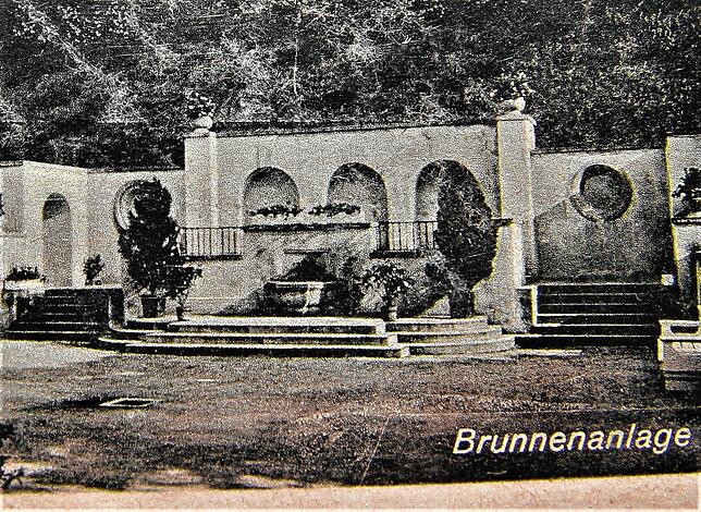 Diese Brunnenanlage auf dem Friedhof wurde vor etlichen Jahrzehnten abgebaut.