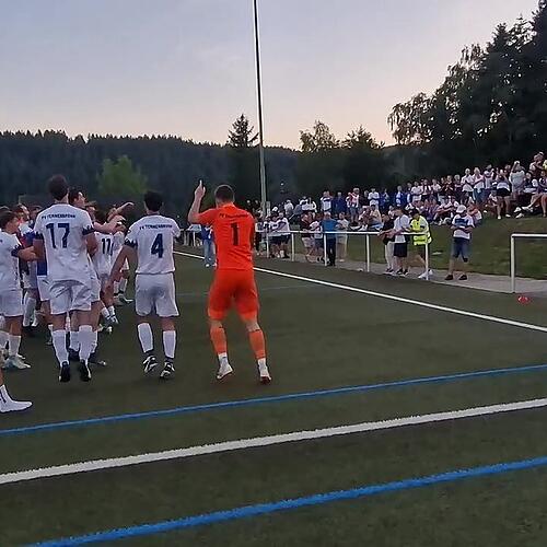 Großer Jubel beim FV Tennenbronn
