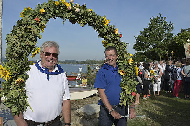 Bild 15: Bilder der Mooser Wasserprozession