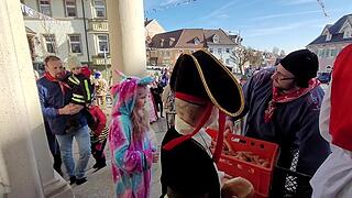 Fasnetssunndig in der Pflumestadt Bonndorf