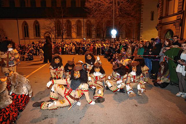 Bild 17: Der letzte Akt &ndash; Verbrennung der Fasnacht auf dem Stephansplatz 2024 (2)