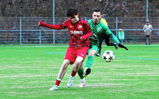 Bild 31: Der TSV Aach-Linz gewinnt sein letztes Spiel des Jahres mit 3:1. Wir haben die besten Bilder!