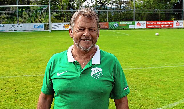 Raimund Hübner, Trainer SV Rheintal: „Es liegt noch Arbeit vor uns, bis sich das Team findet.“