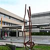 Das Nestlé Produkt und Technologiezentrum (NPTC) Lebensmittelforschung in Singen. Der Neubau rechts im Bild ist von der Form her an den ...