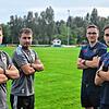 Daniel Sandhas (von links), Patrick Sandhas, Robin Karg, Jannik Karg