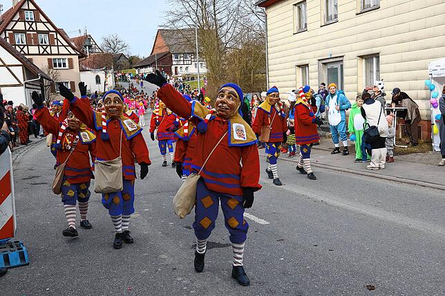 Bild 13: Narrenumzug in Rickenbach: Fasnacht in Bildern – die besten Eindrücke